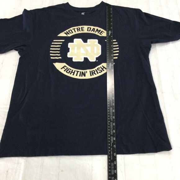 Colosseum T-Shirt Men’s Size Large Color Navy Norte Dame Fightin’ Irish Graphic - Picture 9 of 10